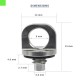 Feichao D-Ring Safety Mount - Dimensions