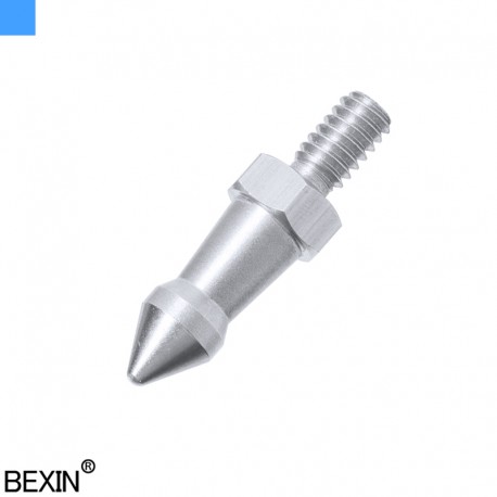 Bexin Stainless Steel Short Tripod Spike 1/4" Screw