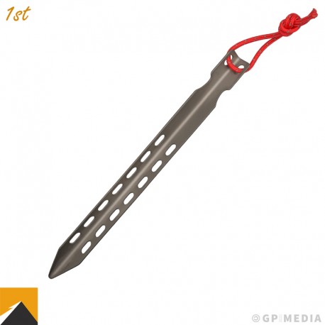 Scramble Storm Ultralight Titanium V Peg