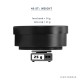 MASSA Short Telephoto Lens Hood & Push Cap - Weight (46mm)