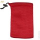 UL Padded Nylon Mesh Stuff Sack - Red