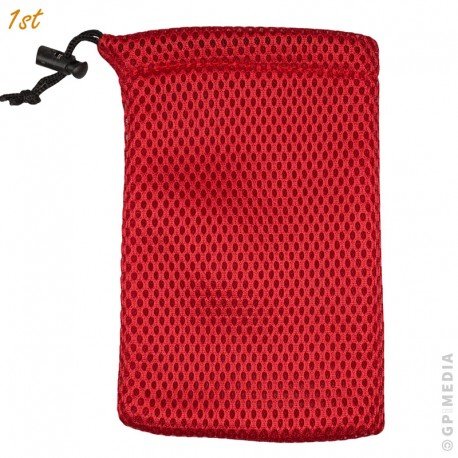 UL Padded Nylon Mesh Stuff Sack - Red