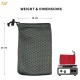 UL Padded Nylon Mesh Stuff Sack - Weight & Dimensions