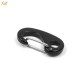 Mini Wiregate Carabiner with Eyelet (Black)